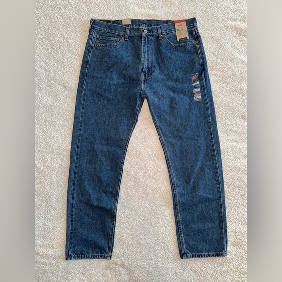 Levi's Other - Levis 505 Jeans Men 38x32 Blue Denim Regular Fit Straight Casual Outdoor Farm